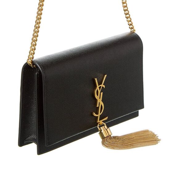Saint Laurent Kate Leather Wallet On Chain - Picture 3 of 5